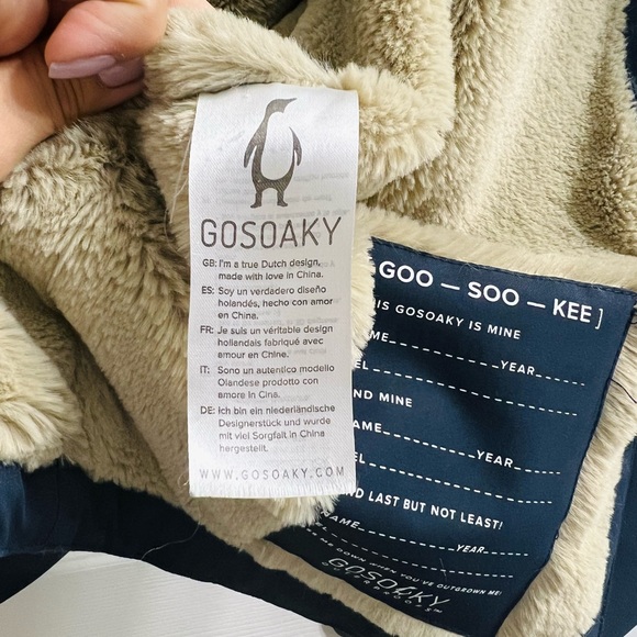 Kids Navy Parka - Picture 6 of 9